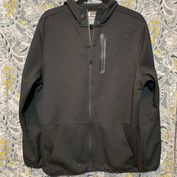 Russell Athletic Sweaters Russell Mens Medium Black Zip Up Hoodie